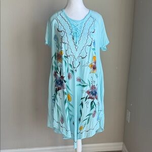 Shore Drive women’s scoop neck, short-sleeve muumuu